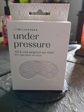 Lemon Lavender "Under Pressure" Hot & Cold Weighted Eye Mask